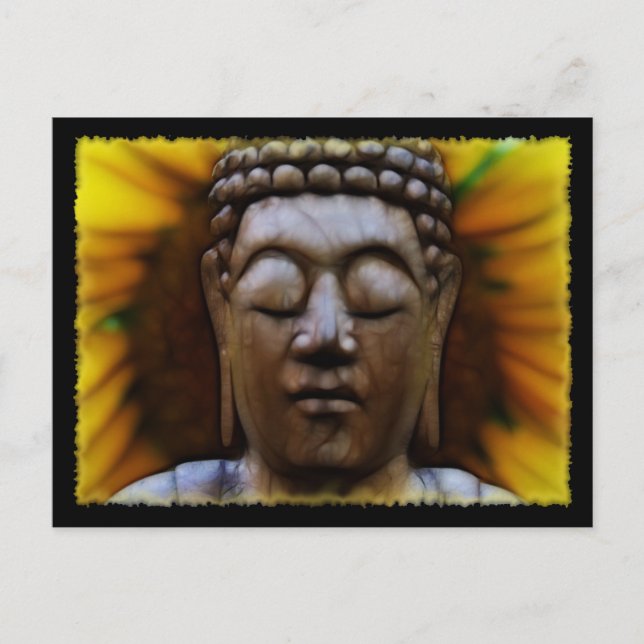 SolBuddha vykort (Framsida)