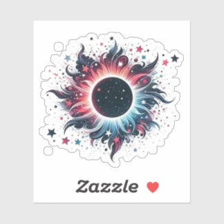 Solcellsblomma Klistermärken