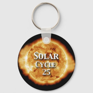 Solcellscykel 25 aktiv Sol Nyckelring
