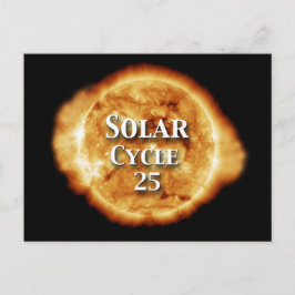 Solcellscykel 25 aktiv Sol Vykort