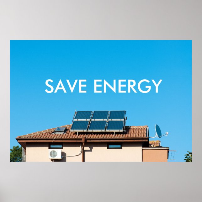 Solcellssystem Poster (Framsidan)