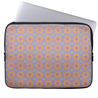 Solcirkelmönster i wrappingpapper laptop fodral