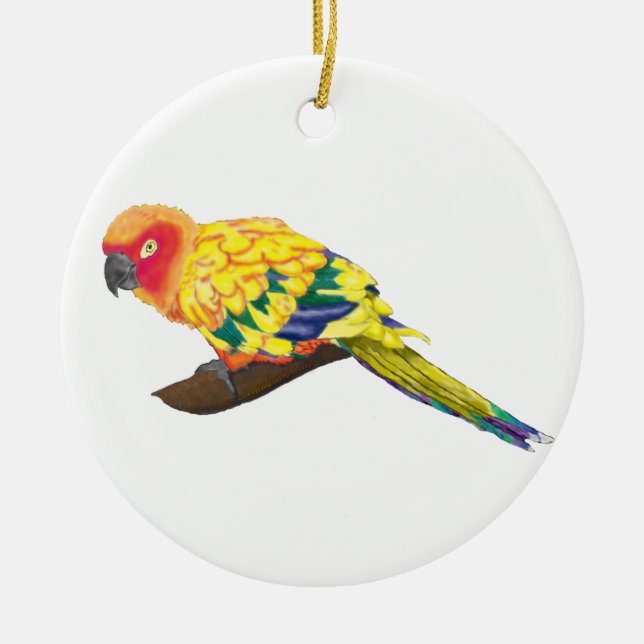 SolConure prydnad Julgransprydnad Keramik (Framsidan)