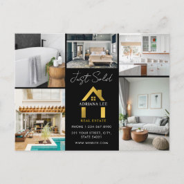 Sold Luxury Photo Real Gods House Logotyp Vykort