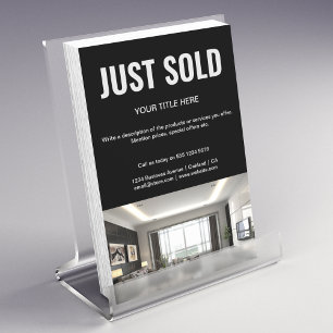 Sold Open House-kampanjen Real Gods Flygblad
