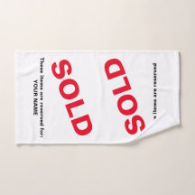 SOLD Saver Towel for Gods Sales and Yard Sales