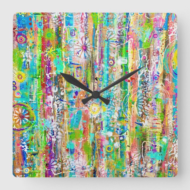 Soldags väggklocka (Framsida)