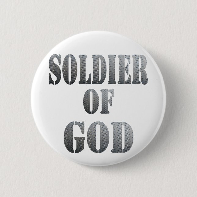 Soldat av guden 5 Métal Knapp (Framsida)