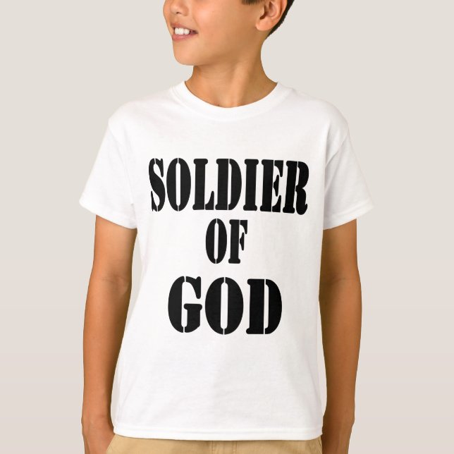 Soldat av Noir gud 5 T Shirt (Framsida)