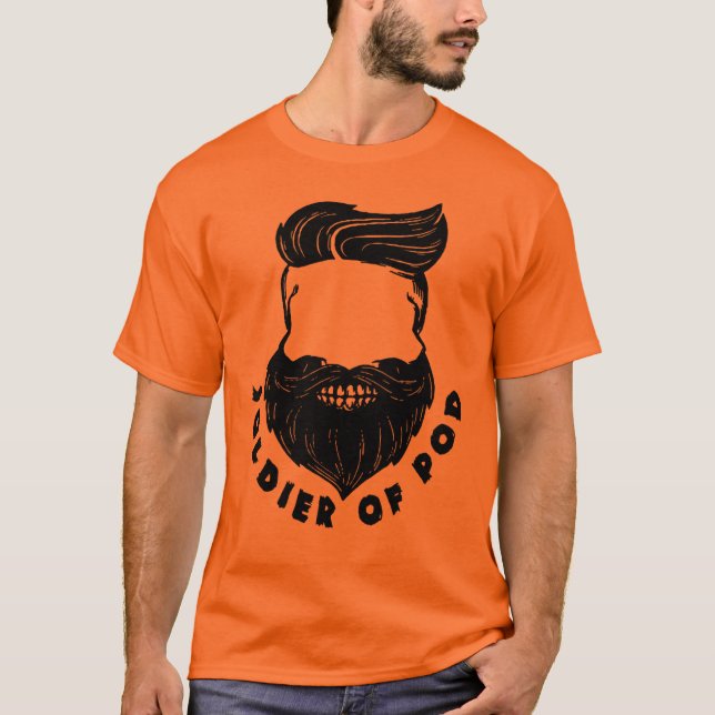 Soldat av podtshirten tee shirt (Framsida)