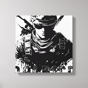 soldat canvastryck