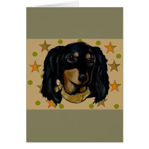 Soldat Doxie Hälsningskort