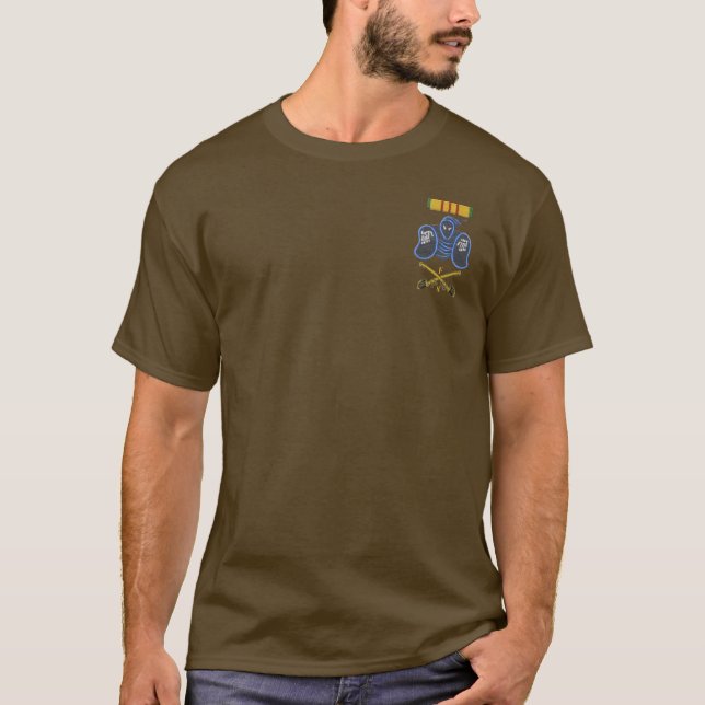 Soldat för F/8 Blueghost Tee Shirt (Framsida)