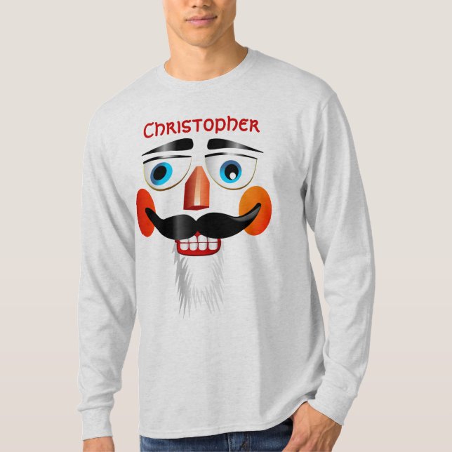 Soldat för julnötknäppareleksak tee shirt (Framsida)