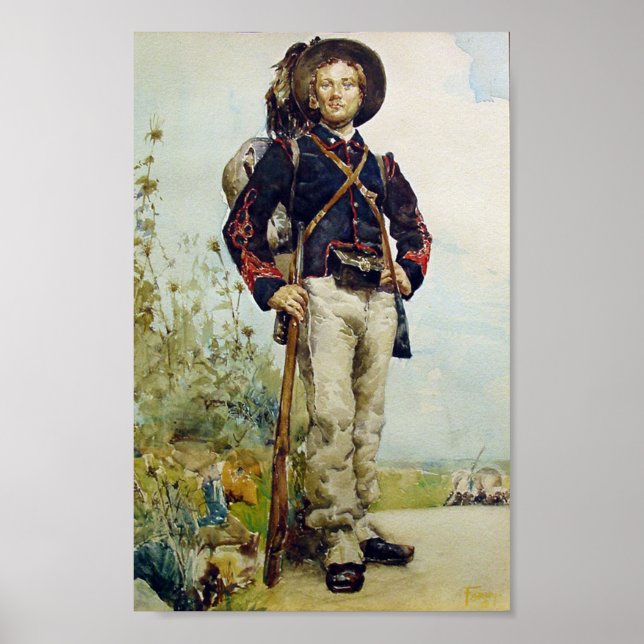 Soldat från krig poster (Framsidan)