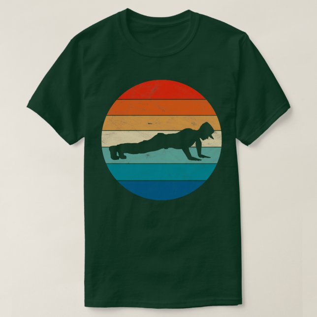 Soldat gör push up t shirt (Design framsida)