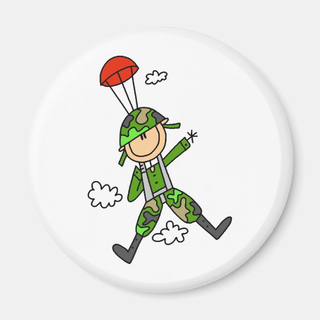 Soldat Hoppare Magnet (Framsidan)