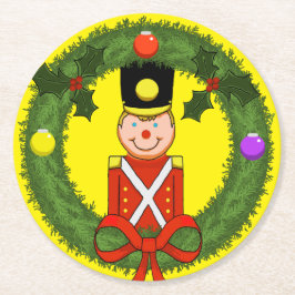 Soldat i Wandeans Helgdag Underlägg Papper Rund