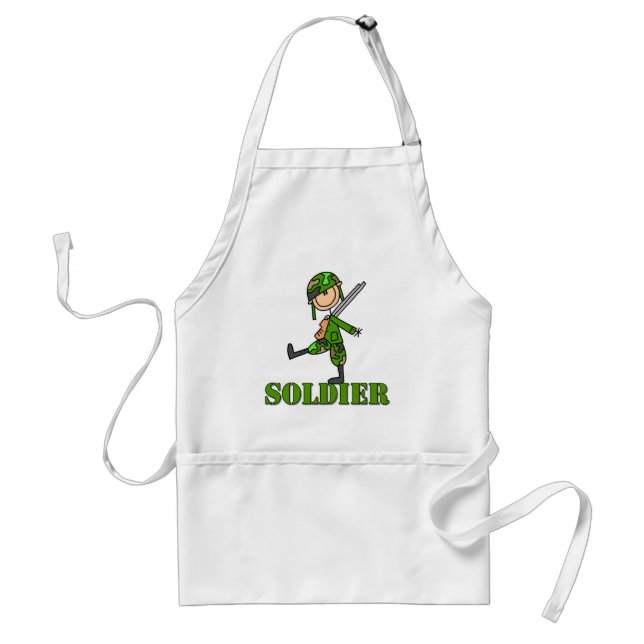 Soldat Klibbfigur Förkläde (Framsidan)