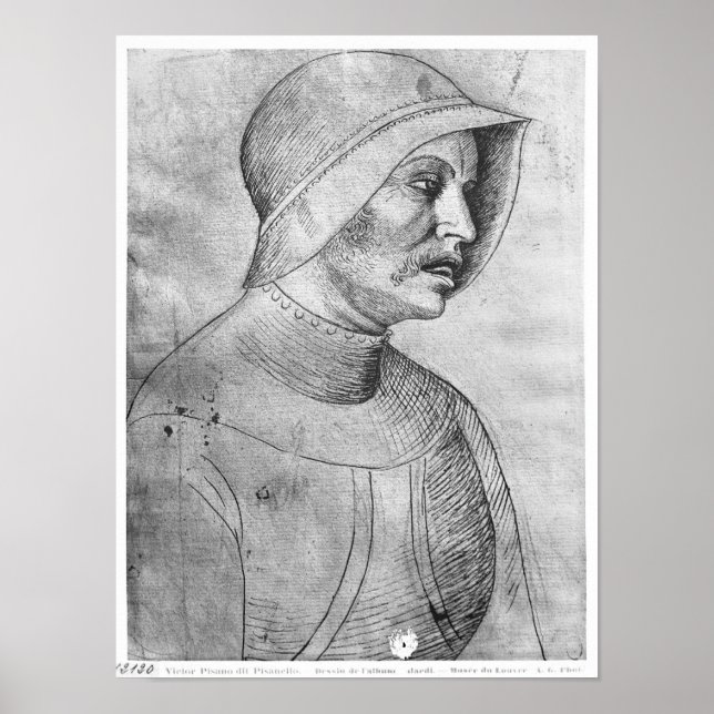 Soldat med hjälm poster (Framsidan)