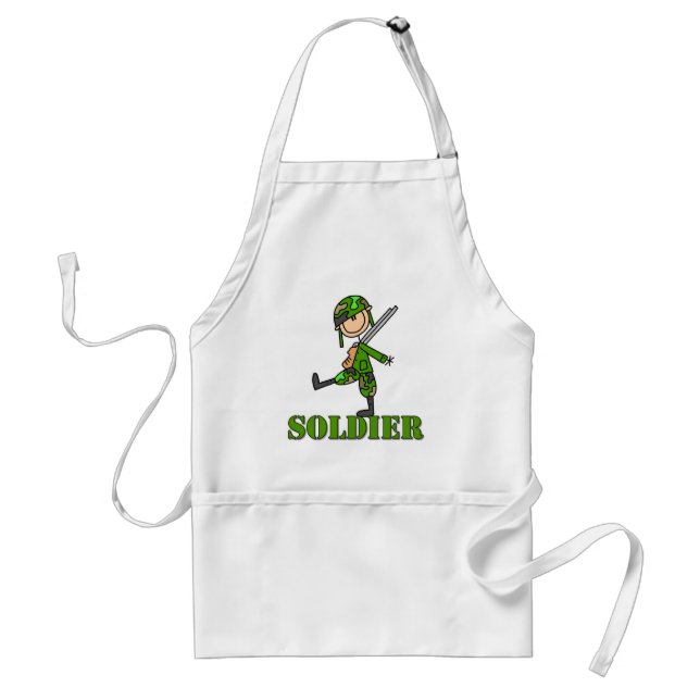Soldat Pinnhuvud Förkläde (Framsidan)