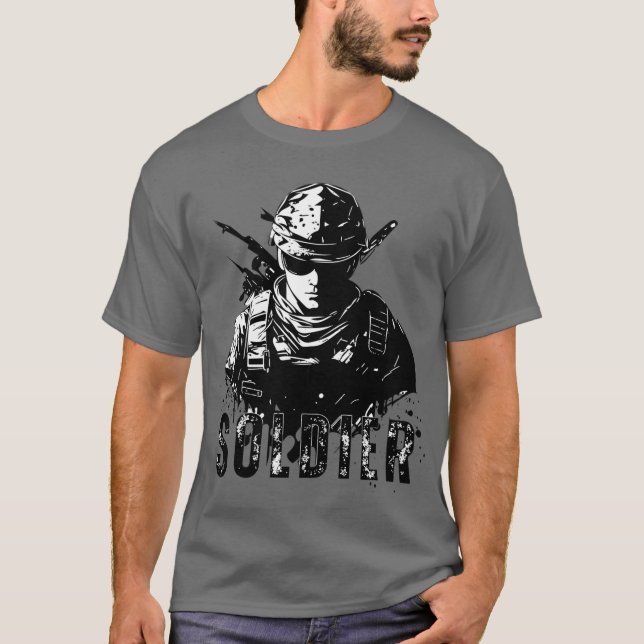 soldat t shirt (Framsida)
