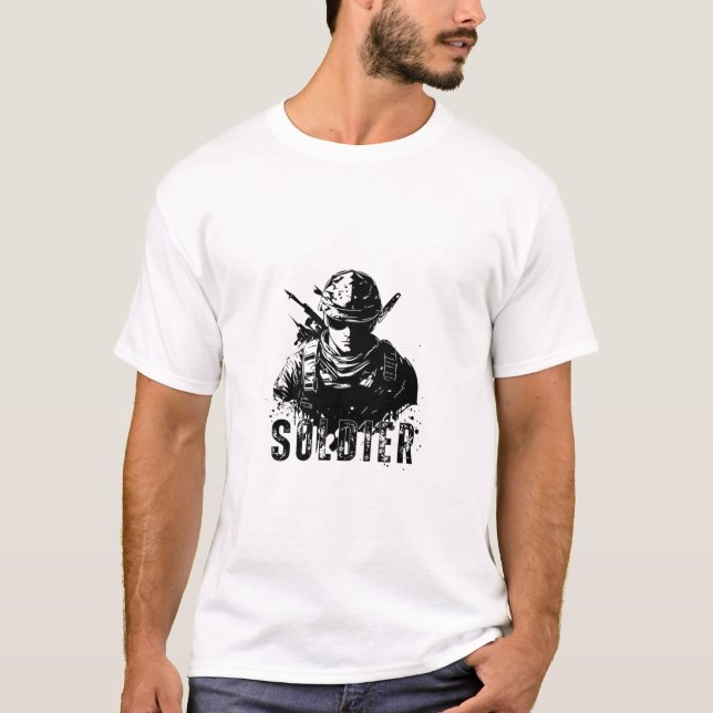 Soldat T-shirt (Framsida)
