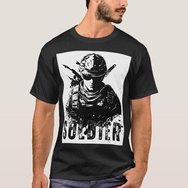 Soldat t-shirt (Framsida)