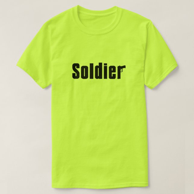 Soldat Tee Shirt (Design framsida)