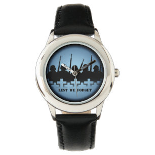 Soldat Tribute Watch Lest we Glöm Wrist Watch Armbandsur