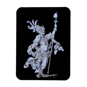 Soldat under 1700-talet magnet