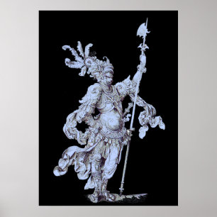 Soldat under 1700-talet poster