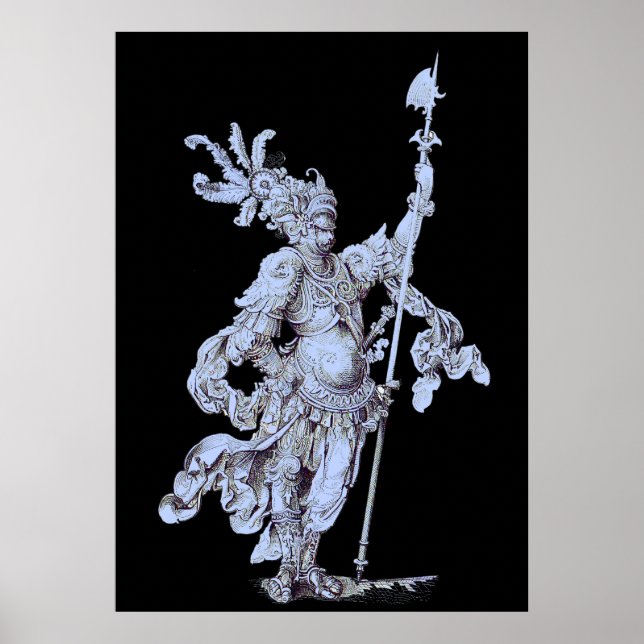 Soldat under 1700-talet poster (Framsidan)