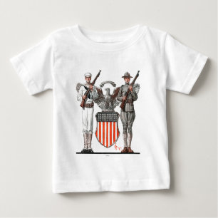 Soldaten, sjömannen och U.S. skyddar Tee