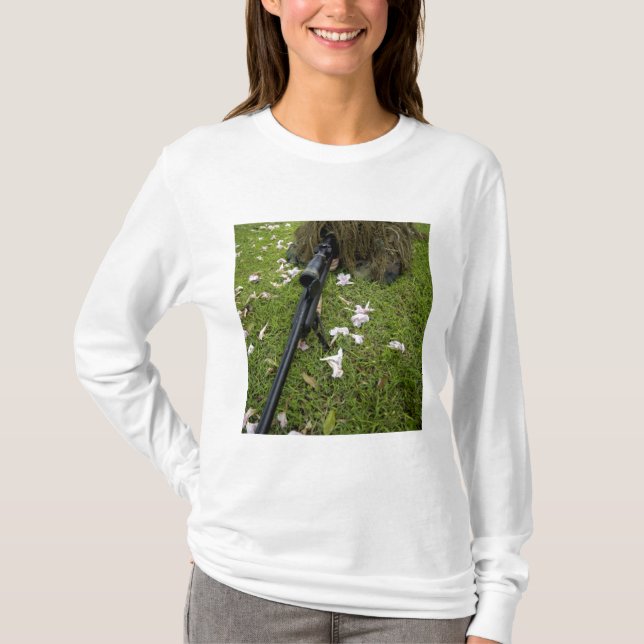 Soldater använder kryptaktik tee shirt (Framsida)