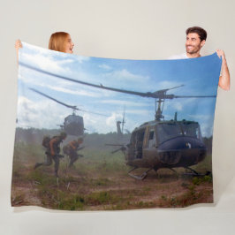 SOLDATER av 101. i VIETNAM Fleecefilt