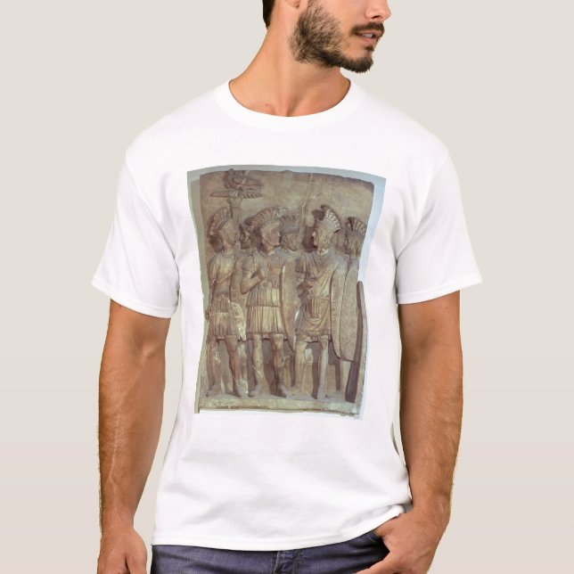Soldater av den Praetorian vakten, lättnad T Shirt (Framsida)