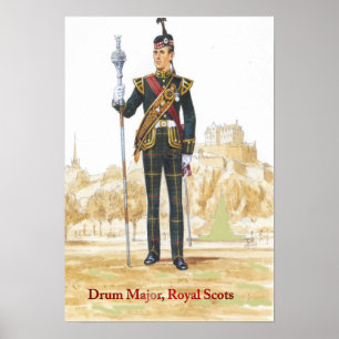 Soldater av drottningen, trummar ha som huvudämne poster