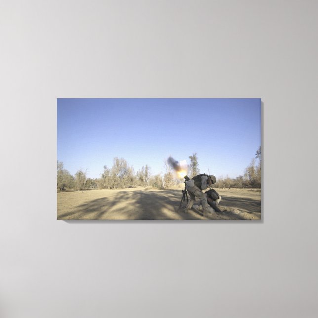 soldater canvastryck (Framsida)