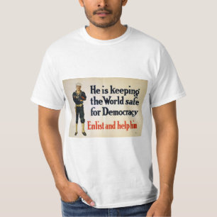 Soldater för US-flotta~ av havet T-shirt