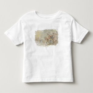 Soldater på en mars, 1805 (skriva & bläck och tee shirt