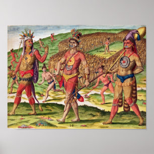 Soldaterna från Outina Marching för att klippa ut Poster