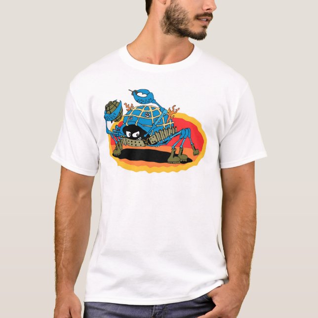 Soldatkrabba T-shirt (Framsida)