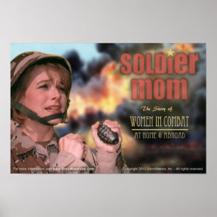 Soldatmammaaffisch (den små extra) poster
