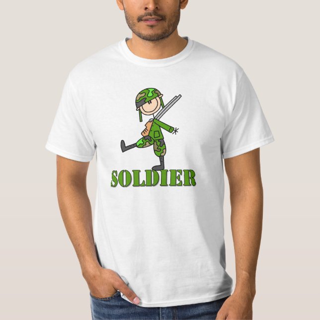 Soldatstick figur tröja (Framsida)