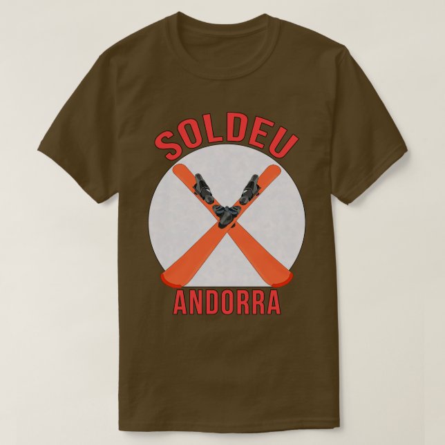 Soldeu Andorra T Shirt (Design framsida)