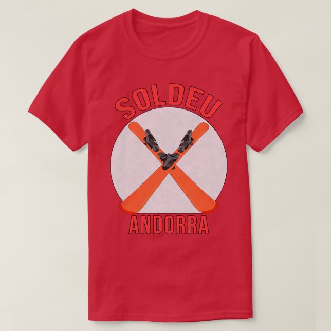 Soldeu Andorra T Shirt (Design framsida)