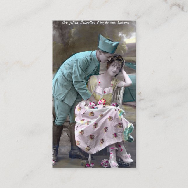 Soldier and Lover Visitkort (Framsida)