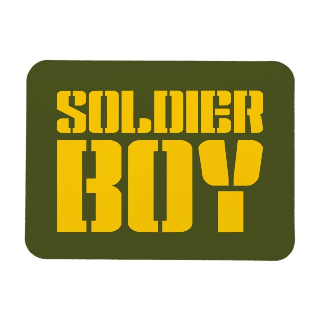 SOLDIER BOY MAGNET (Horisontell)