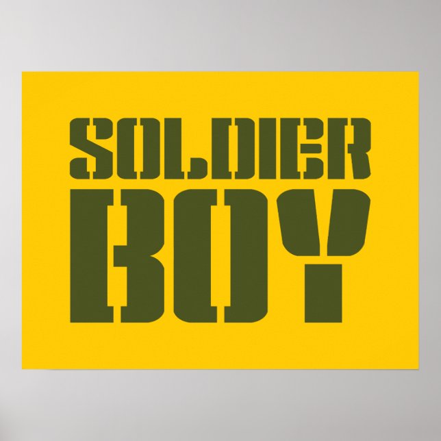SOLDIER BOY POSTER (Framsidan)